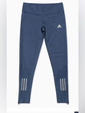 Adidas Running Blue Performance Leggings Size M